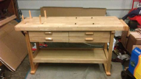 The Vulgar Curmudgeon: Harbor Freight Wooden Workbench Build And Review