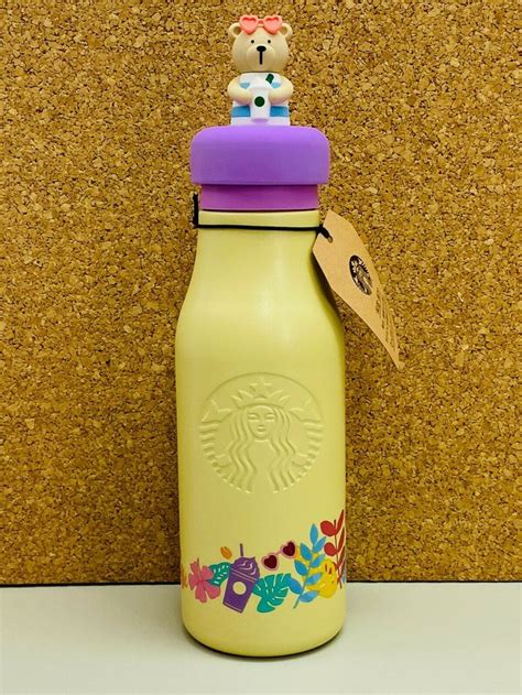 Starbucks Coffee Japan Stainless Logo Bottle Bearista 473ml 2022 New