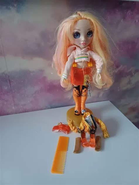 Rainbow High Poppy Rowan Orange Fashion Doll Picclick Uk