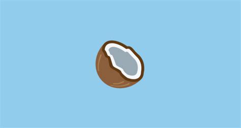 Noix De Coco Emoji On Twitter Twemoji 15 0