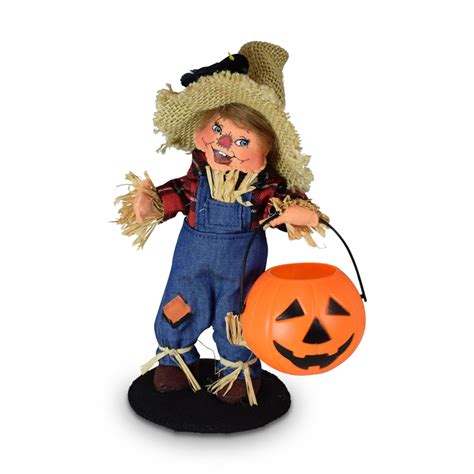 7in Trick or Treat Scarecrow Kid - Annalee Dolls