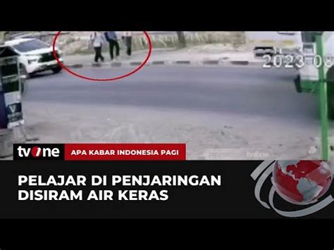 Polisi Tangkap 3 Penyiram Air Keras Ke Pelajar Di Penjaringan TvOne