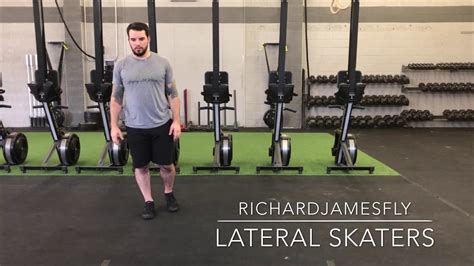 Lateral Skaters Lunge Step Up And Rotation Reaching Across The Body