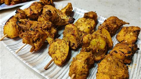 Chicken Tikka Boti Recipe By Food Rex Chicken Bbq Recipe Youtube