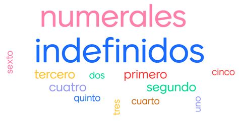 Los Determinantes Indefinidos Y Numerales Los Determinantes