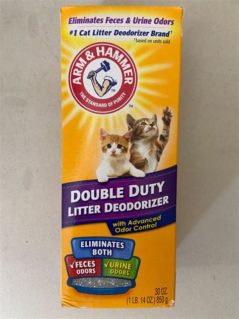 Arm And Hammer Cat Litter Deodorizer Double Duty 30 Oz850 G On Carousell