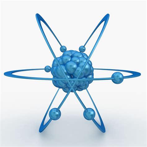 3d Model Atom 2