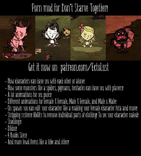 Post 3753815 Don T Starve Ectolust Webber Wendy Carter Willow Wilson Wilson Percival Higgsbury