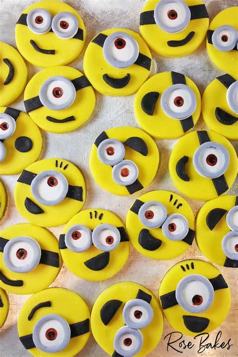 How To Make Minion Cupcake Toppers