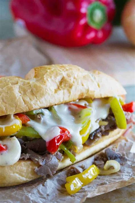 30 Minute Cheesesteak Recipe - Taste and Tell