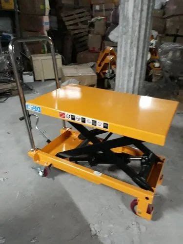 Mild Steel Hydraulic Lifting Table At Rs In Gurgaon Id