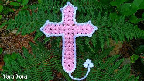 Crochet Cross Bookmark Tutorial I Easter Crochet Cross Youtube