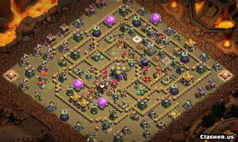 Town Hall 14 Th14 Wartrophy Base 1428 With Link 6 2022 War