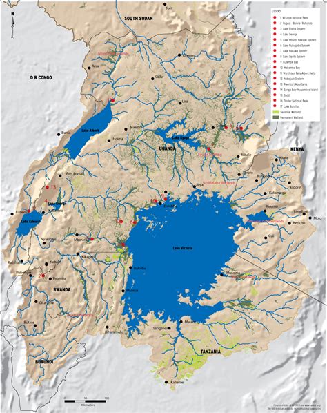 Wetlands In The Nile Equatorial Lakes Region Nile Basin Water