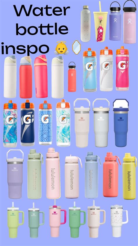 Water Bottle Inspo If You Want More Inspo Let Me Know In 2024