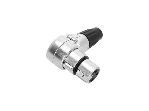 Adam Hall Connectors 4 STAR C XF3 A XLR Stecker 3 Pol Female Gewinkelt