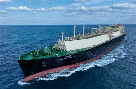 ‘worlds First Fifth Generation Lng Carrier Put To Sea Months Earlier