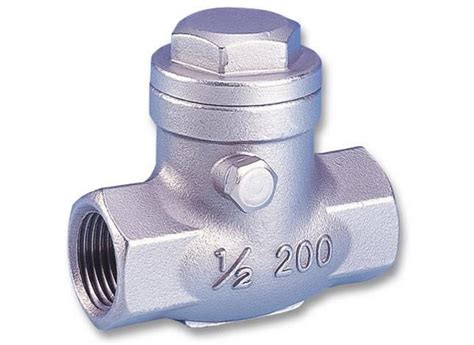 Full Port 200 WOG Swing Check Valve Threaded PinAcle