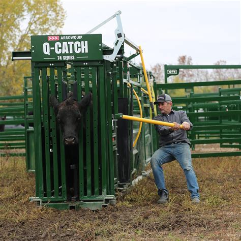 Portable Cattle Squeeze Chute Alley And Tub Arrowquip