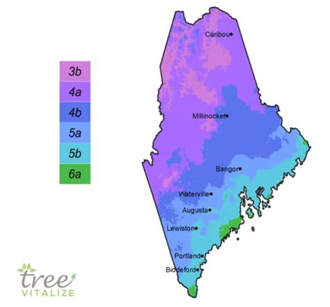 Planting Zones Maine - Hardiness, Gardening & Climate Zone