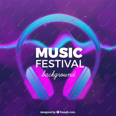 Free Vector | Music festival background