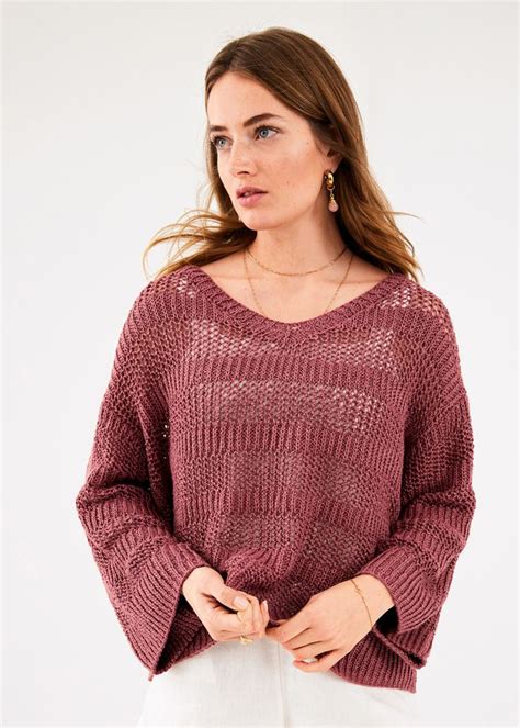 Lana Grossa Pullover Linarte Linarte Leporello Modell Filati Cc