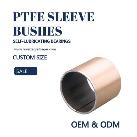 Guide PAF PAP Self Lubricating Plain Bearing Steel Copper Sleeve Bushes