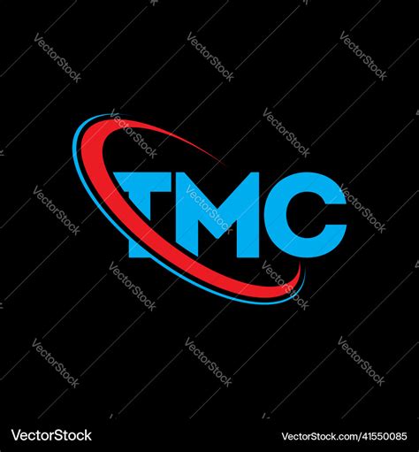 Tmc logo letter design Royalty Free Vector Image