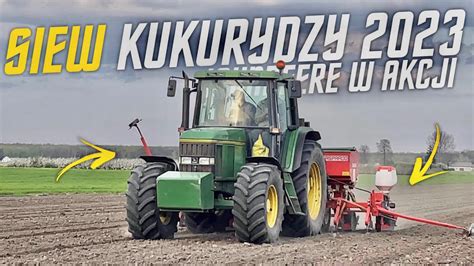 OPOROWY SIEW KUKURYDZY W GR TOMCZAK JELEŃ W AKCJI JOHN DEERE