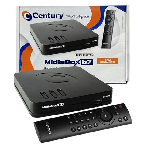 Receptor Century Midiabox Hdtv B Sat Hd Nova Parab Lica Toni Eletr Nica