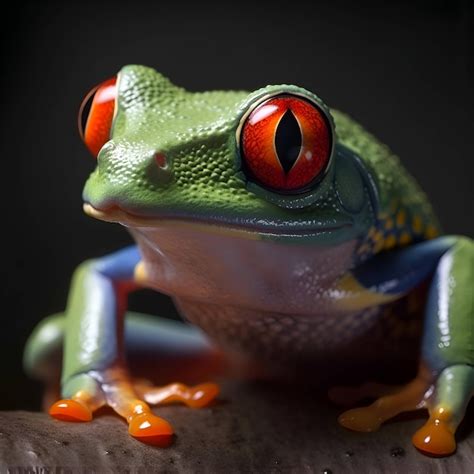 Premium Ai Image Red Eyed Tree Frog Agalychnis Callidryas