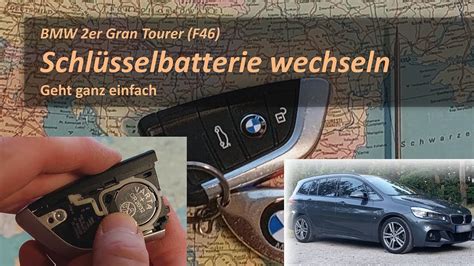 Bmw Schl Ssel Batterie Wechseln F Serie Er Gt F Er Er Er X