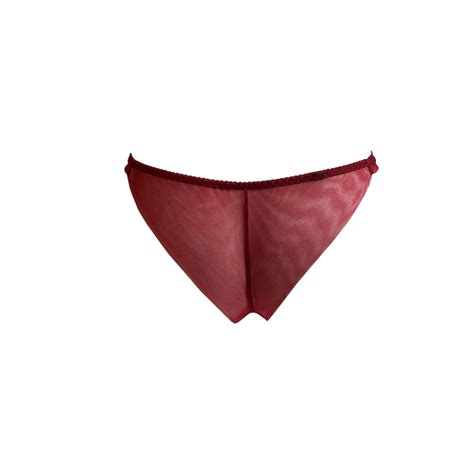 AMBRA Lingerie DESIGN Brazil Tanga 1677 Rood Italian Design Fashion