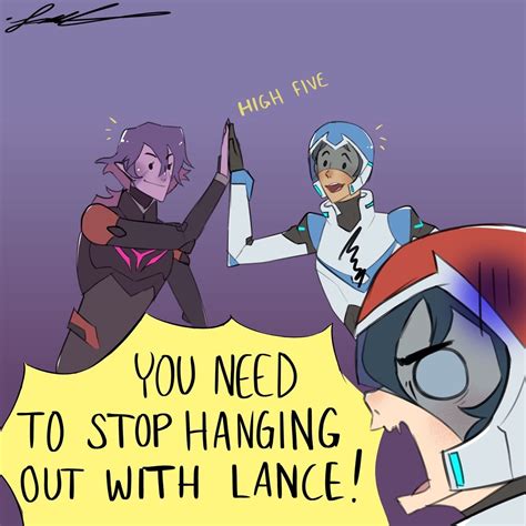 Art By Joaniiy Krolia Keith And Lance 44 Voltron Funny Voltron