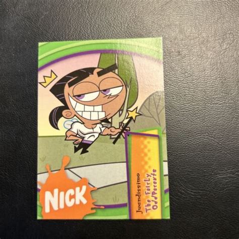 Jb11a Nicktoons 2004 Upper Deck Nt 41 Juandissimo The Fairly Odd