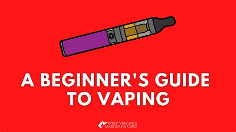 A Beginner S Guide To Vaping