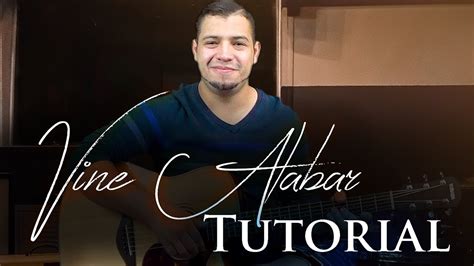 VINE ALABAR A DIOS Guitarra Tutorial YouTube