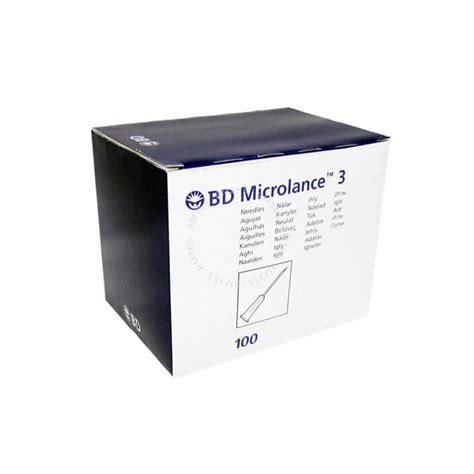 Bd Microlance Hypodermic Needle G White Mm X Per Pack