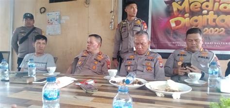 Kapolda Sulteng Ajak Wartawan Jadi Mitra Komunikasi Dan Kolaborasi