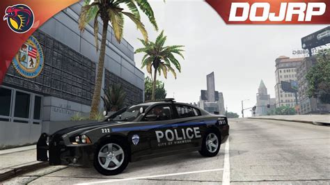 GTA 5 RolePlay DOJRP ON PATROL EP 41 Officer Down On Spanish Ave