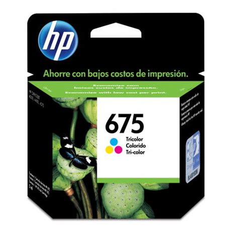 Cartucho HP Original CN691AL Color 675 Arwan Computación