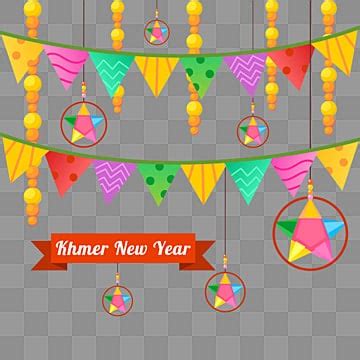 Khmer New Year Vector Png Images Khmer New Year Colored Gorgeous