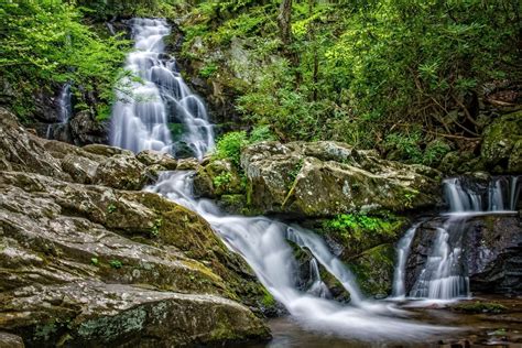 Great Smoky Mountains National Park Map Waterfalls - Alecia Lorianna