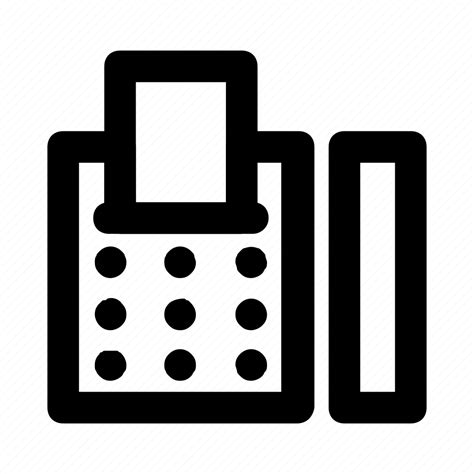 Communication Fax Landline Receiver Telephone Icon Download On