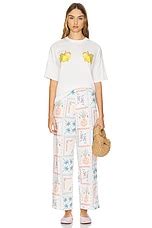 Never Fully Dressed Boob Tee In White REVOLVE