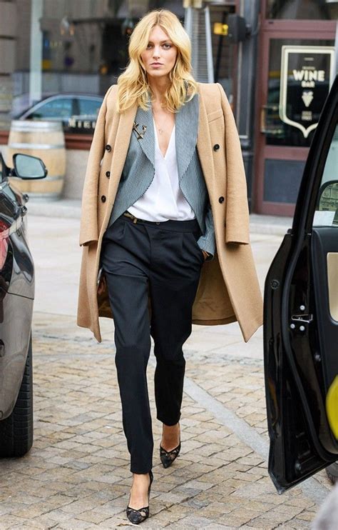 30 Ideas To Wear Your Camel Coats Pretty Designs