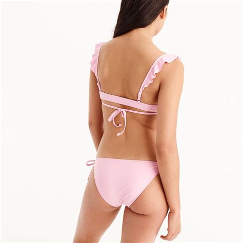 Pink Ruffle Bikini Top Best Sale Vivatumusica