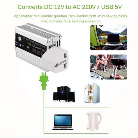 Car Power Converter Power Inverter Charger Convert Grandado