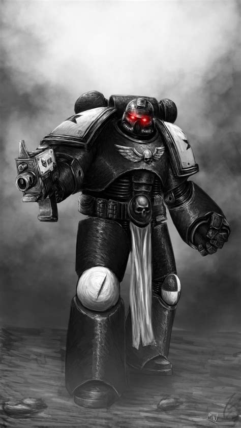 Black Templars By Mokington Templars Warhammer Warhammer 40k Artwork