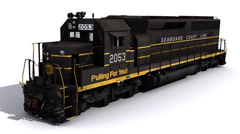 Seaboard Coast Line Sd45 2 Rrmods